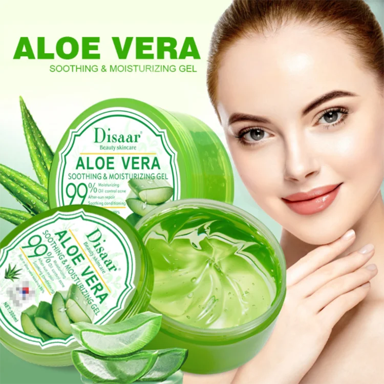 Hot selling moisturizing face skin care 99% pure aloe vera