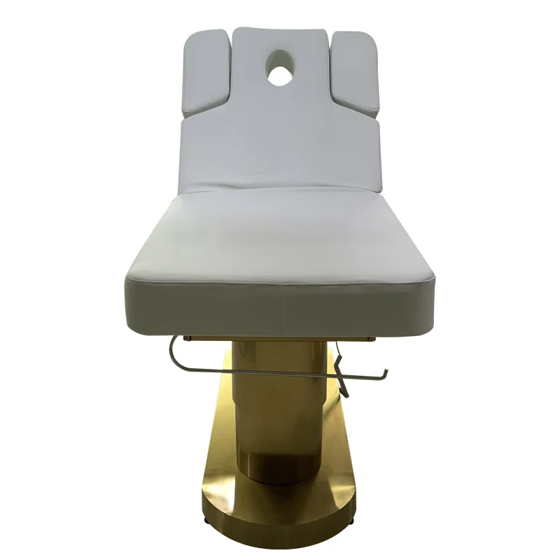 High-end 4 Motors Electric Massage Bed Cosmetic Bed Salon Furniture Electric Chairs Beauty Bed With Side Control