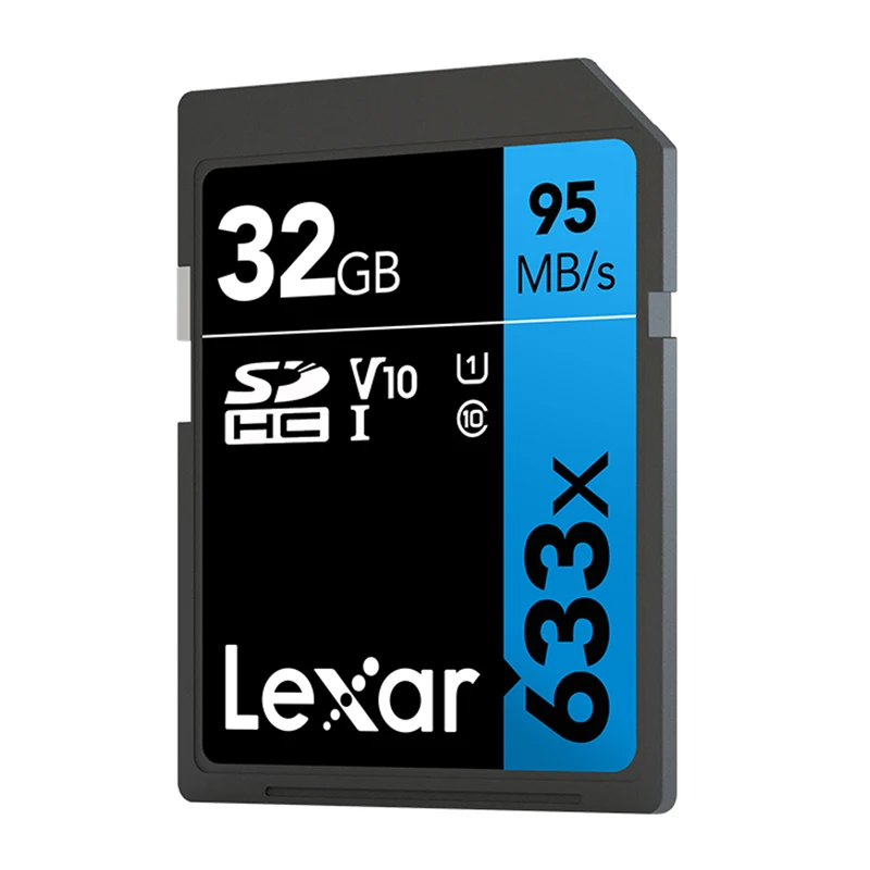 Original Lexar 633X Memory SD Card 32GB lexar 64GB 128GB 256GB 512GB 1TB SD Card Up to 95M/S C10 U3 U1 TF card for Mobile Phone