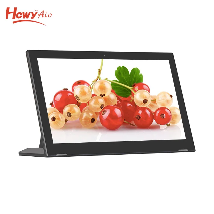 L Type Frame 15.6 inch Android Advertising Player Wifi USB Ethernet Tabletop Touch Screen Display