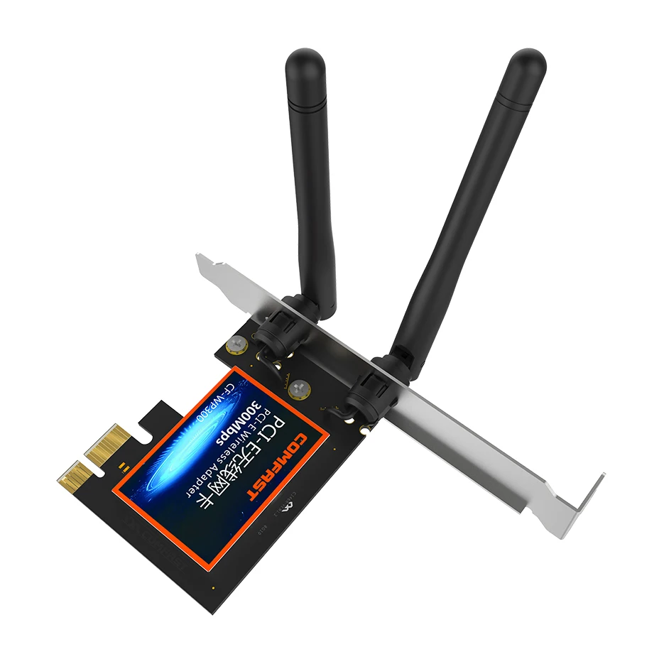 
300M Atheros LAN Wifi PCI-e 1X Wlan Adapter Wireless Network Card for PC 