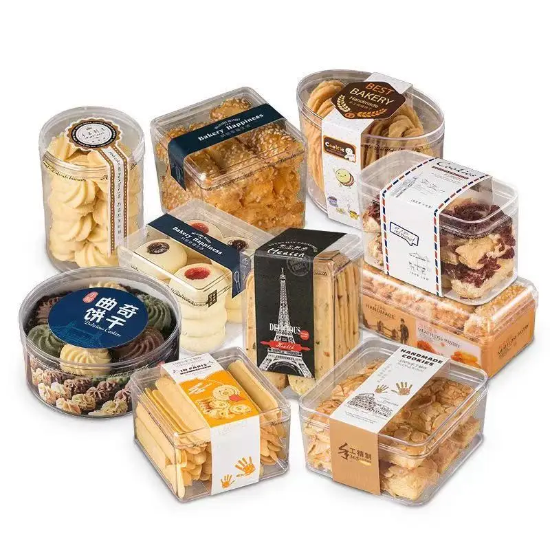 2 3 4 5 inch Acrylic Party Favors Box Candy Clear Acrylic Cube Gift Boxes With Lid