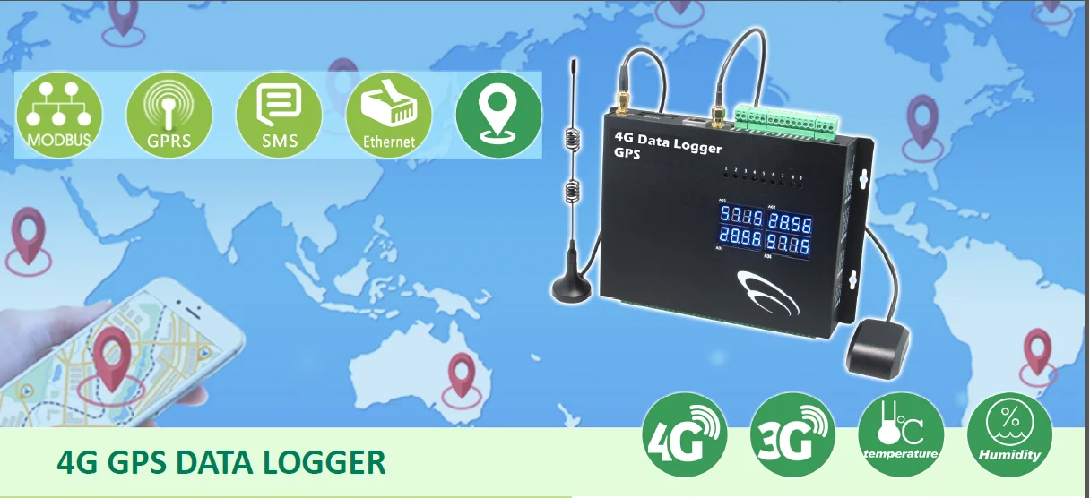 Устройство слежения за GPS в режиме реального времени 4g lte GSM GPRS трекер автомобиля rs485 modbus rtu Электрический регистратор данных лучшее устройство