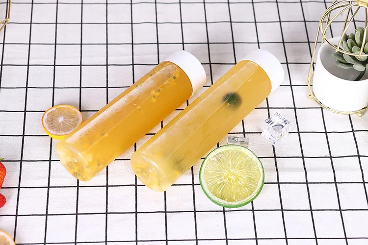 PET Bpa Free Bulk Empty Pet 600ml 500ml 400ml bottles for juice business plastic bottles for juice