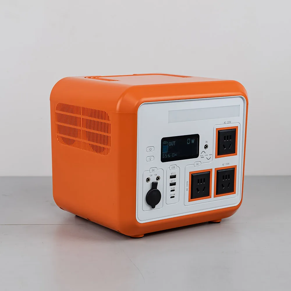 Emergency Backup Supply LiFePo4 Battery Pack AC DC Outlet Camping Generator for Home