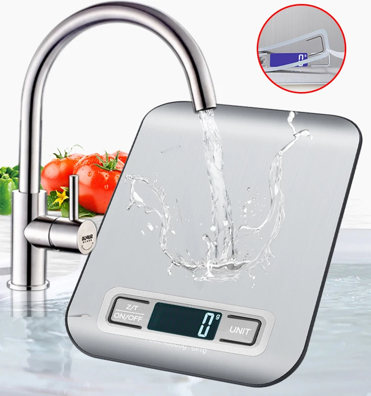 Factory directly stainless steel weight food weighing 10kg etekcity food kitchen scale digital grams and ounces