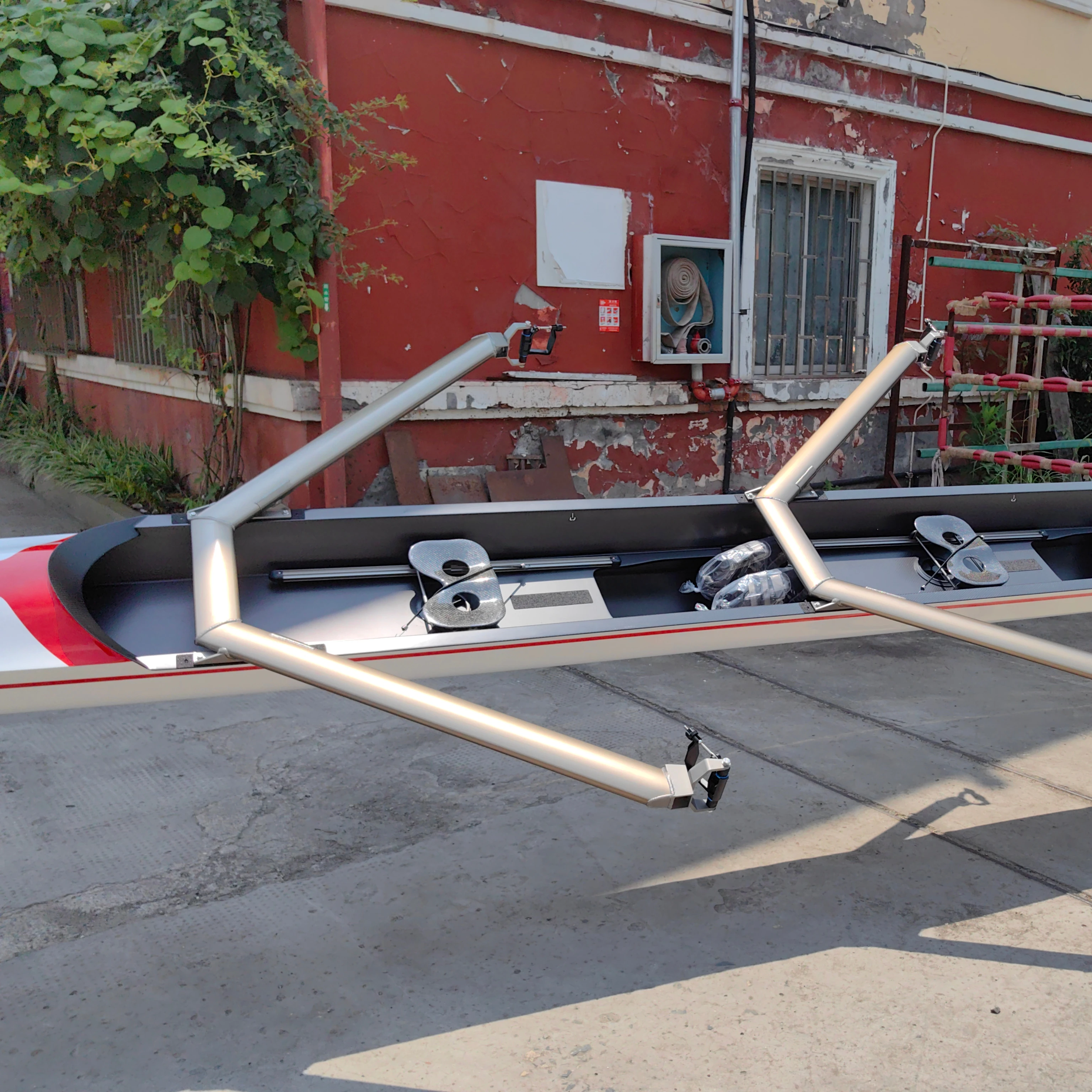 2023 New Customizable Color Carbon fiber competitor rowing boat 2X