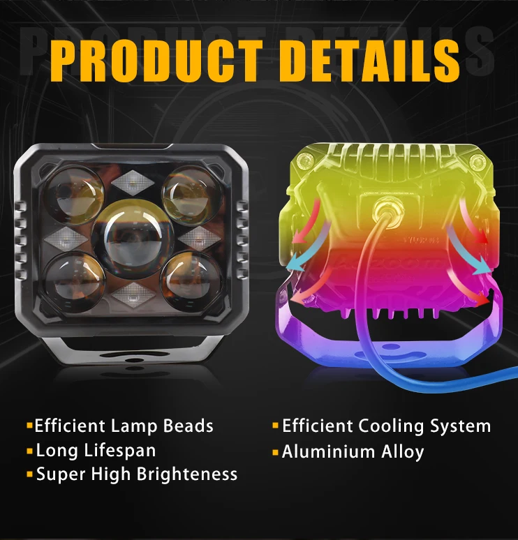 Motorcycle accessories led lights 12 volt led lights motorcycles motorcycle led light headlamp