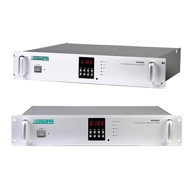 IP Based Network Amplifier 250 350 500 650 Watt Public Audio System Network Amplifier