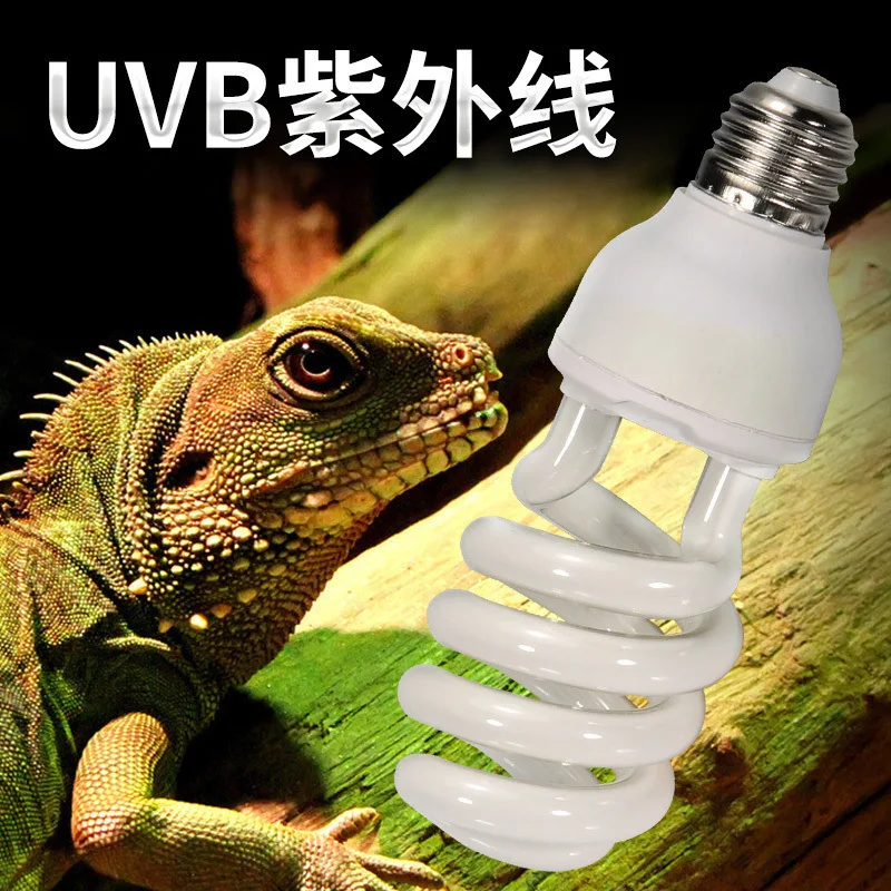 uvb compact light lamp uva uvb 10% CFL reptile bulb for chameleon