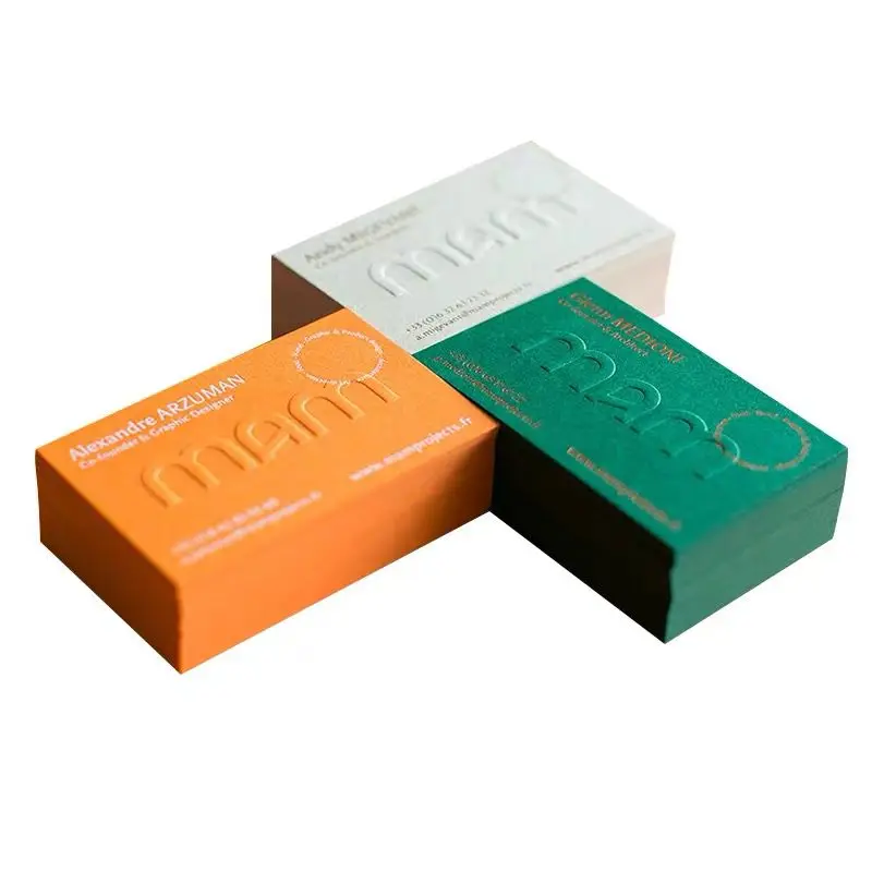 Recycled Paper Thank You Greeting Card Postcards with Logo Customized Fancy Design Offset Custom Printing Business card