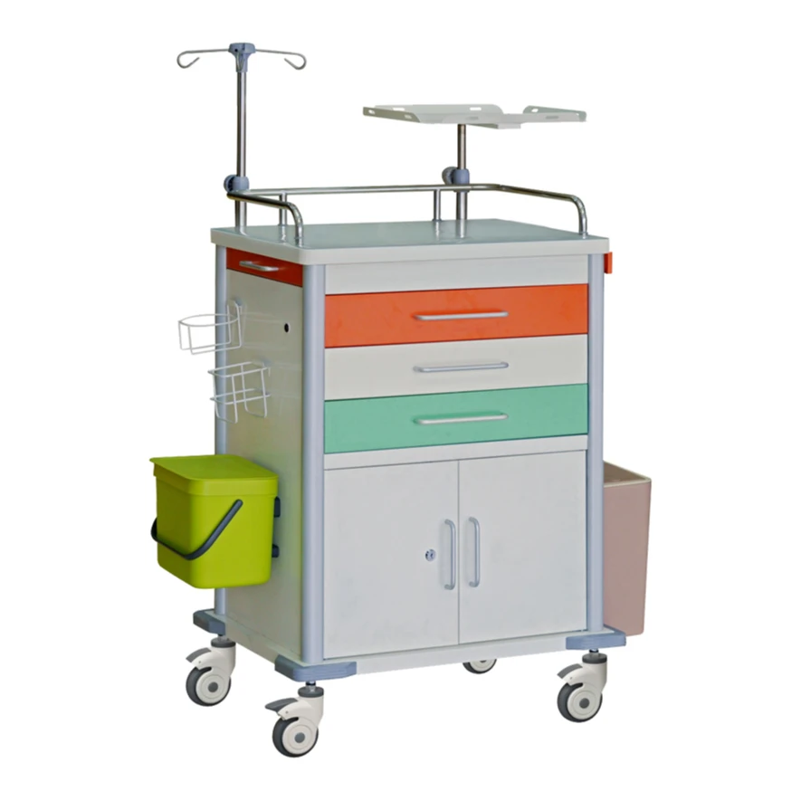 YFN-004 Multi-function Hospital Emergency Medical Trolley