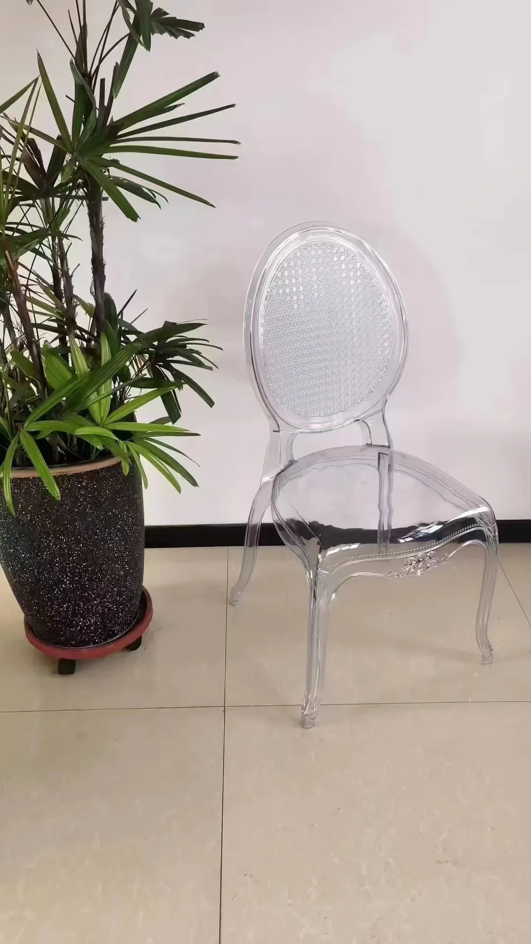 Cheaper Stackable Plastic Transparent Crystal Clear Resin Ghost Chair,Polycarbonate Wedding Chairs For Rental
