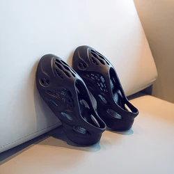 Оптовая продажа; Летние пляжные детские тапки-шлепанцы; Yeezy; Детские сандалии для
