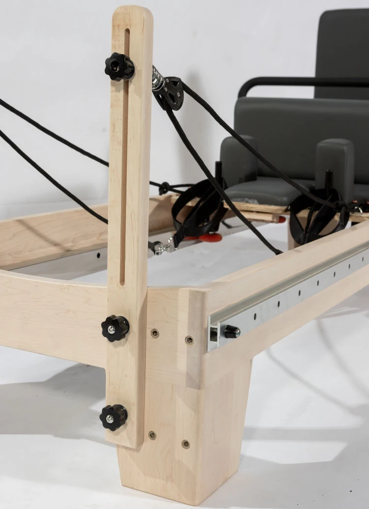 Раздвижные Пилатес с полным рельсом древесный реформатор оборудование для реформатора клена и дуба