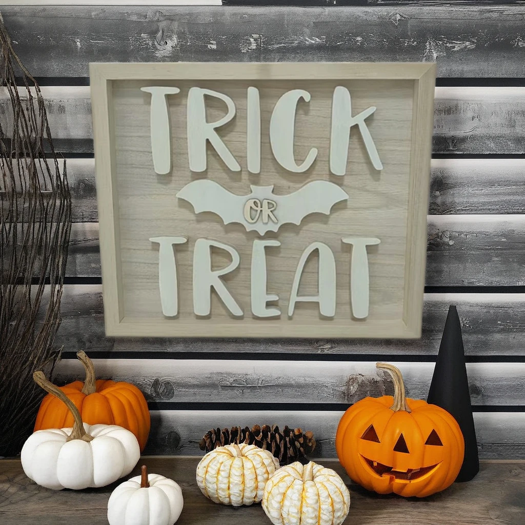 Hanging Wooden Sign Eat Drink Play Wood Carving for Home Decor Laser Crafted Bamboo Plywood Sign Gift or Art for Love Style