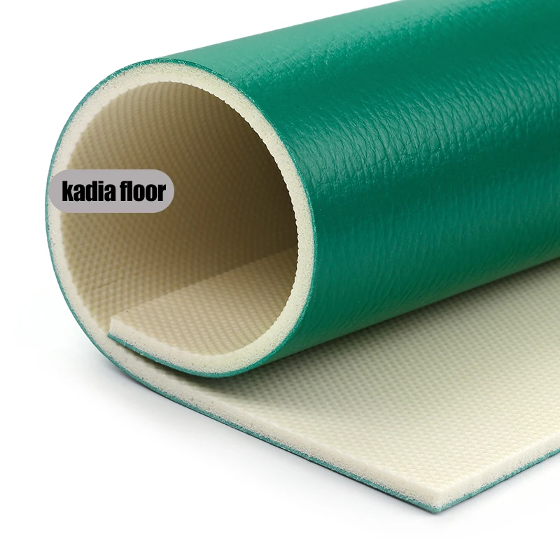 indoor professional ITTF approved table tennis floor mat 3.5mm-6.0mm