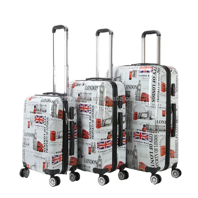 custom carry on luggage travel bags custom logo abs pc pilot trolley bag custom valise travel luggage