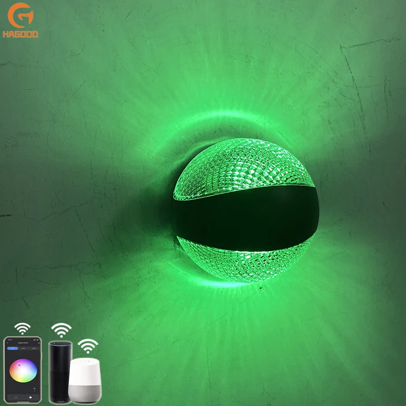 12W 9W Modern Round Shape Outdoor LED Wall Light IP65 Waterproof Wall Lamp for home hotel garden aisle decorative light