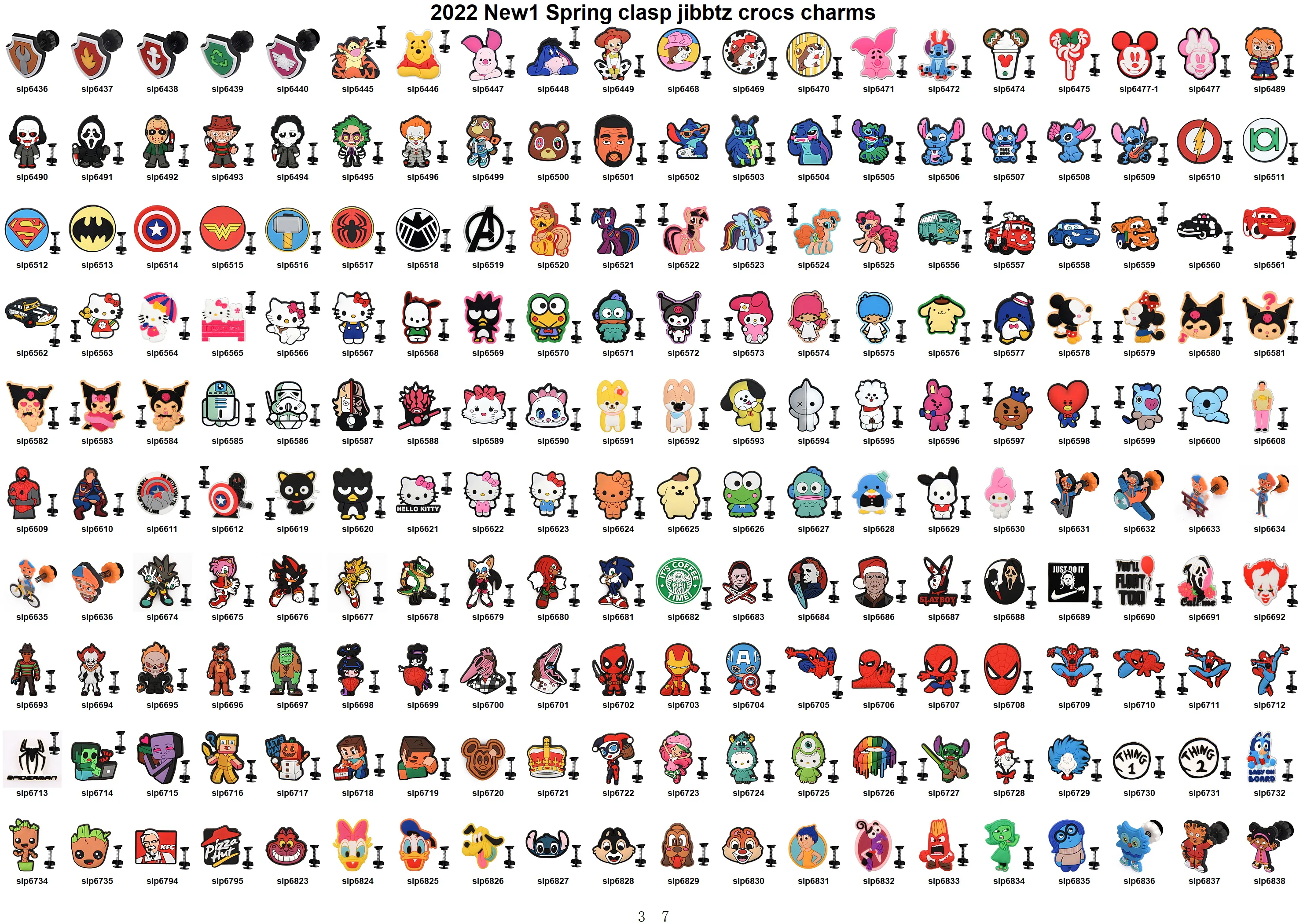 One Piece Soft PVC Customized Decorations Style Shoelace shoe charmsarms