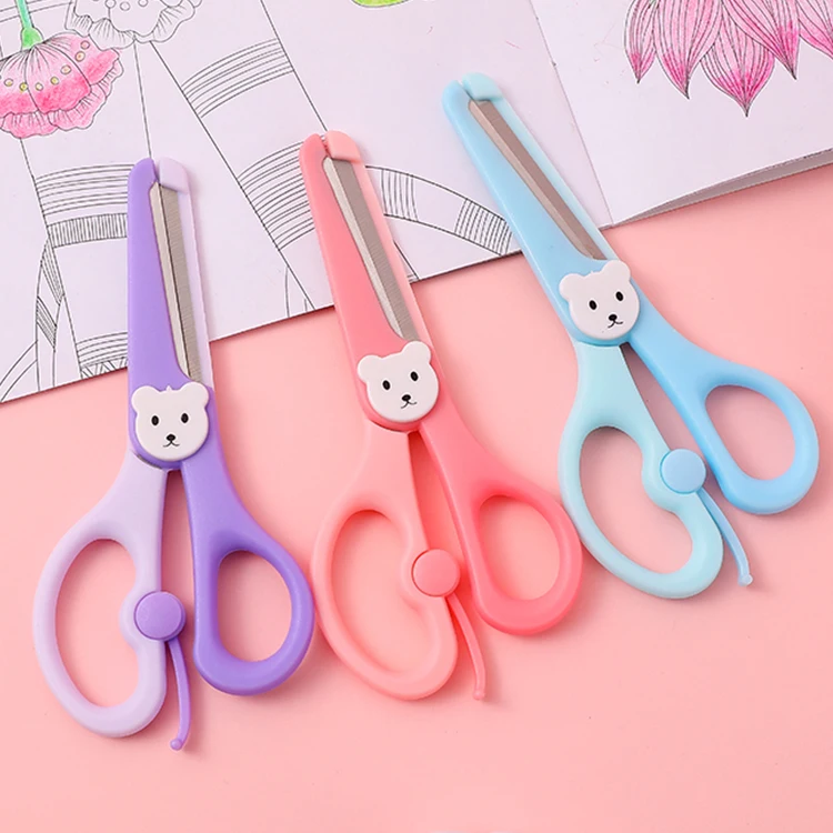 Зубные ножницы для предотвращения порезов, детские ножницы для детей, Обучающие Детские Ножницы