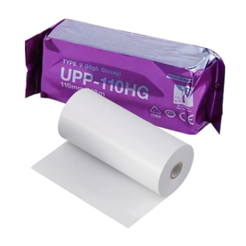 UPP-110HD Ultrasound Thermal Paper Roll For UPP 110S  and type V  UPP-110HG 110X18M