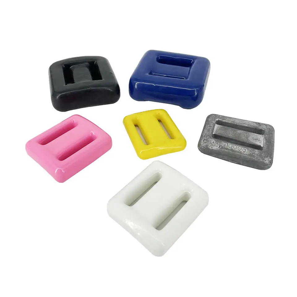Wholesale High Quality Outdoor Sport Deep Dive Durable Pvc Coated Scuba Lead Diving Weights