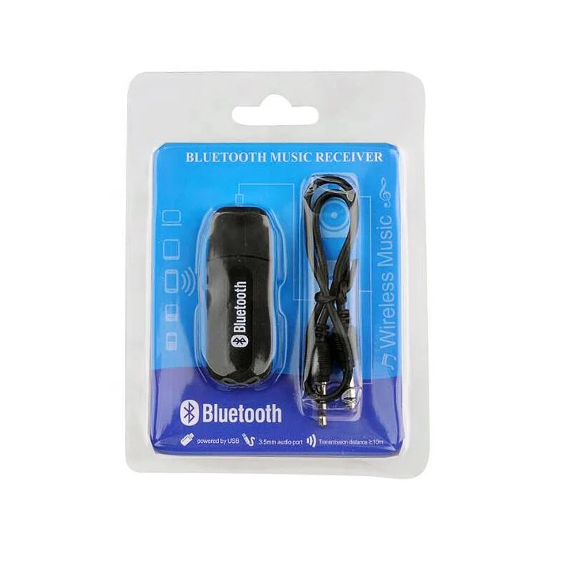 Original Factory Transmitter Wireless 5.0 Adapter With 3.5mm Audio Jack Wireless Music Handsfree Car Aux Headphone Receiver