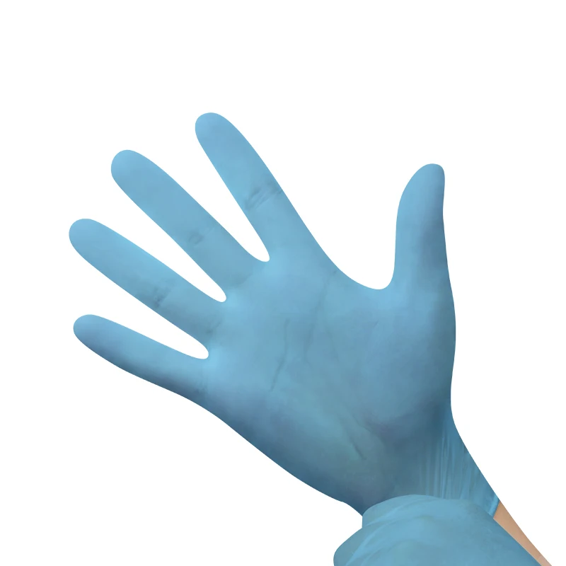 S/M/L/XL/XXL Disposable Count Bulk Glove Powder Free Blue Vinyl Gloves Examination Disposable Blue Vinyl Gloves