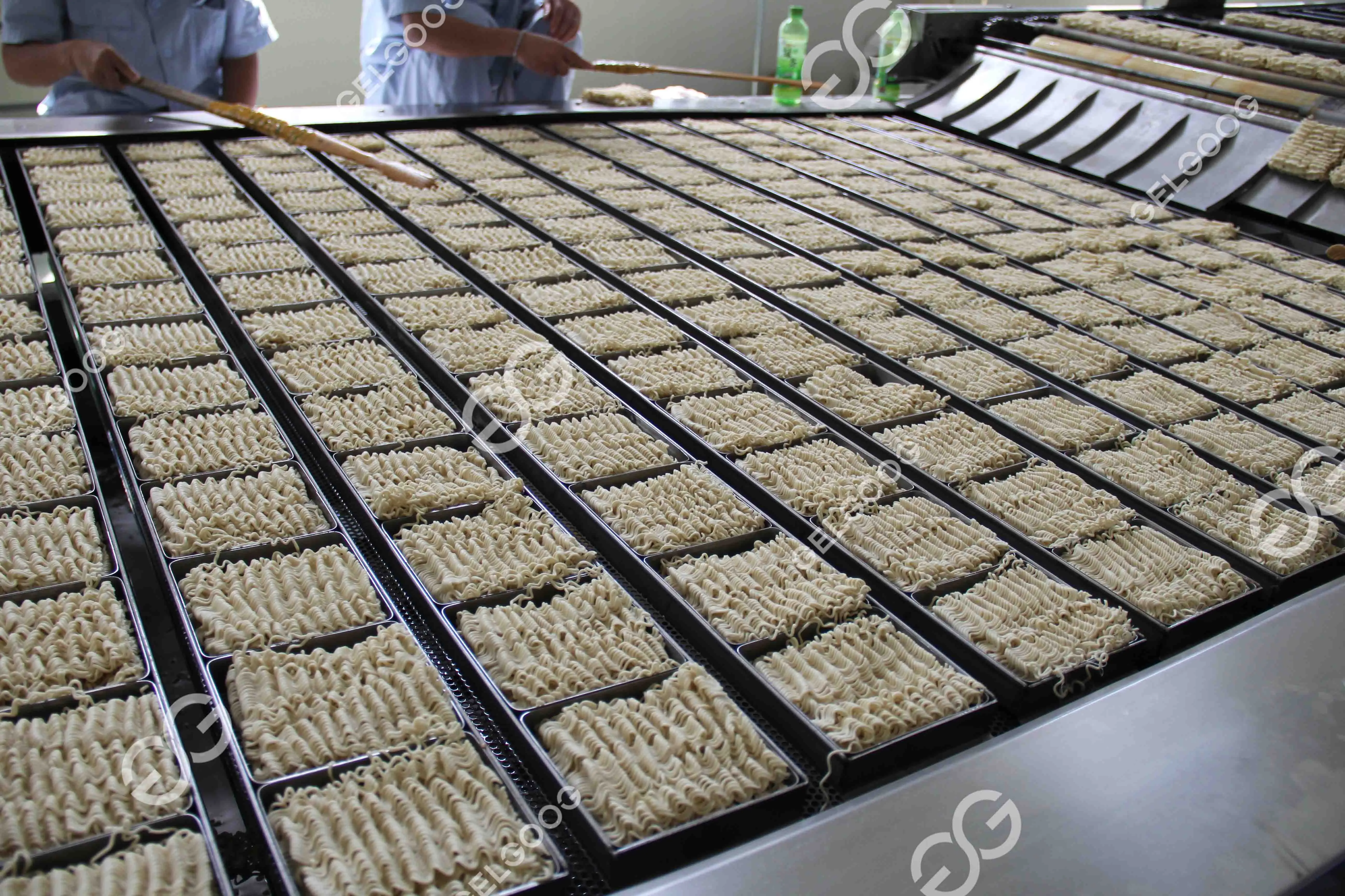 Gelgoog Electric Automatic Instant Noodle Making Machinery Noodles Instant Ramen Noodle Machine