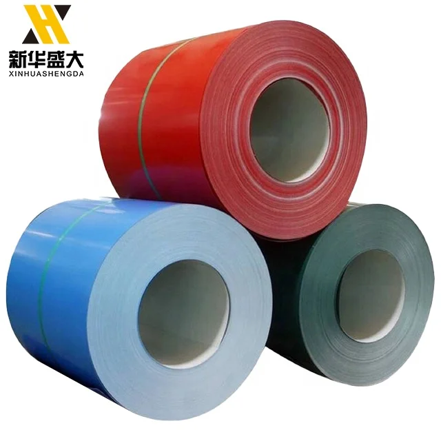 Double Coated Color Painted Metal Roll Paint Galvanized Zinc Coating Ppgi Ppgl Steel Coil Sheets In Coils