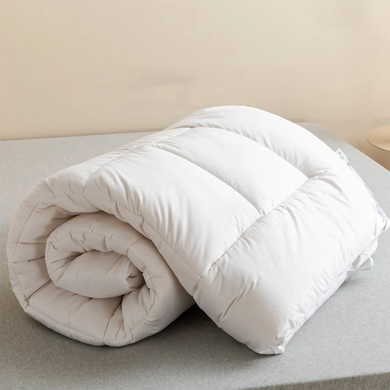 Quilted Mattress Protector Fitted Sheet Style Cover Mattress Thick Soft Pad for Bed Twin Size White color