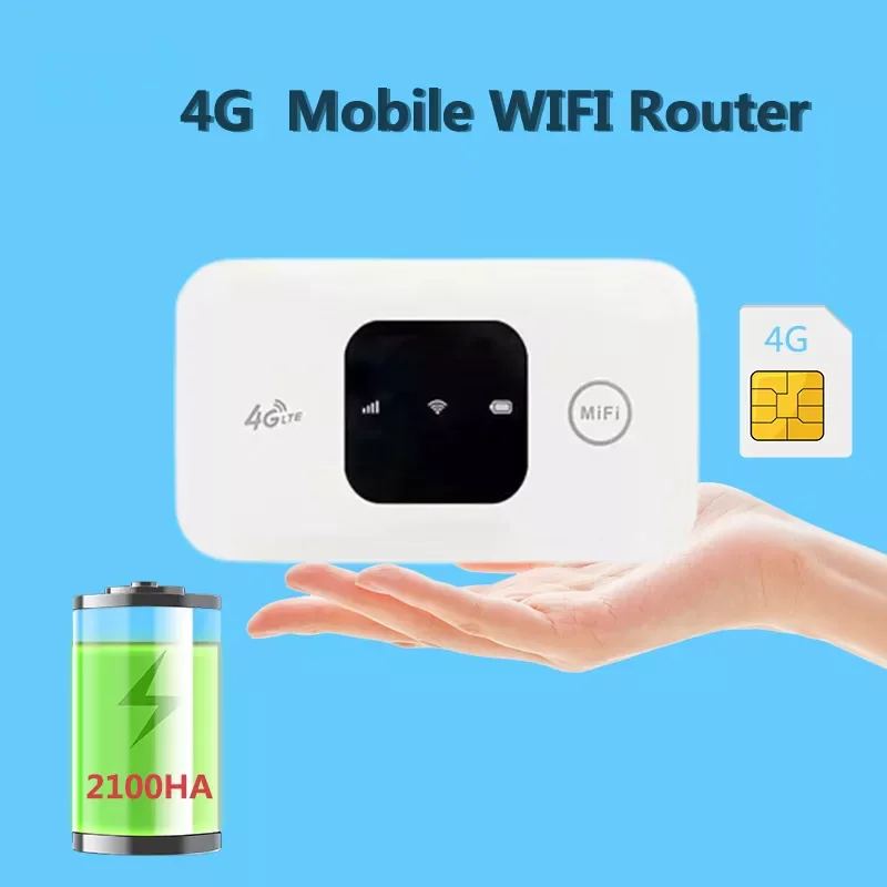 Routers Unlocked 2100mah Mifis with Sim Card Slot 4G LTE Wifi Router Hotspot 4g Lte Pocket Usb Dongle Modem mi wifi pocket wifi