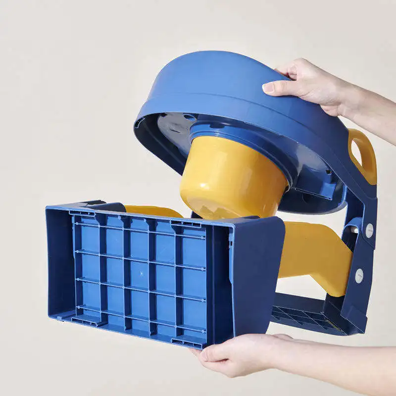 New Design Adjustable Foldable Kids Toilet Potty Training Seat Squatty Baby Step Potty