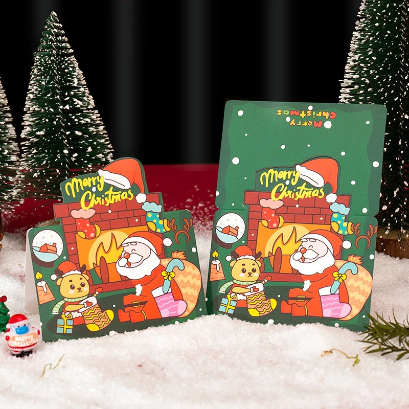 Customized  Design Printing Creative Handmade 3D Halloween Greeting Card Blessing Gift Card