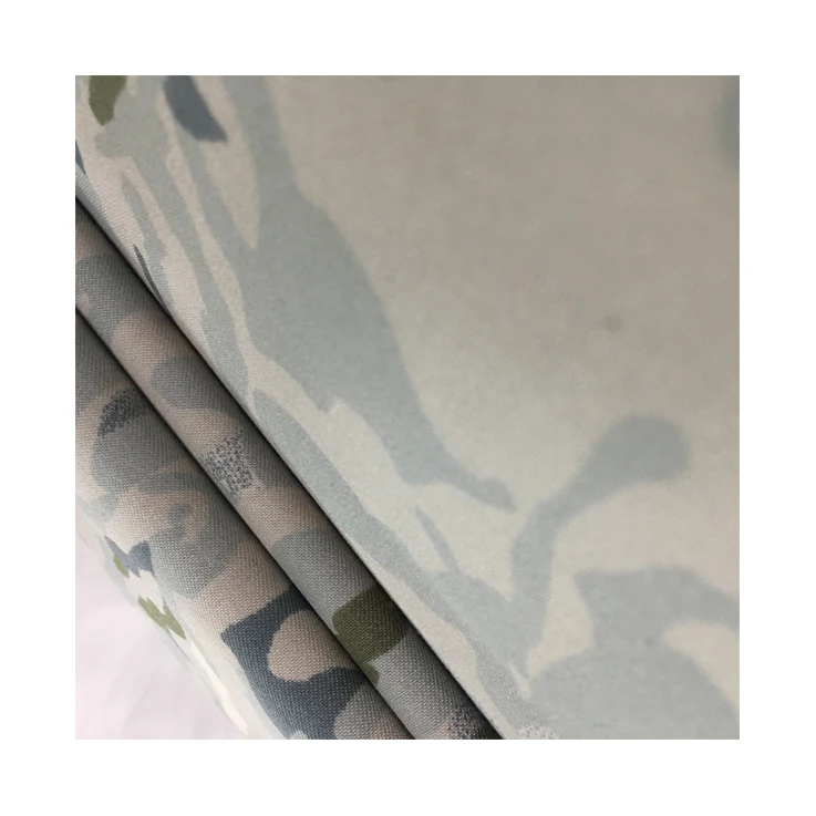 suppliers hot selling knit fabric printed cotton nylon camouflage fabric
