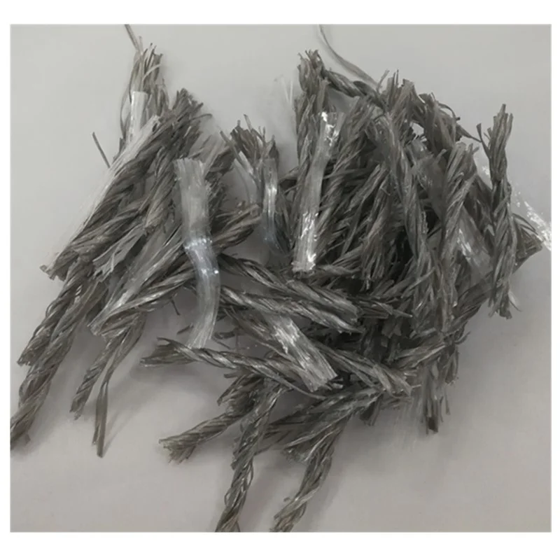High Strength Hybrid Type 54mm Polypropylene Macro Fiber Easy Dispersion
