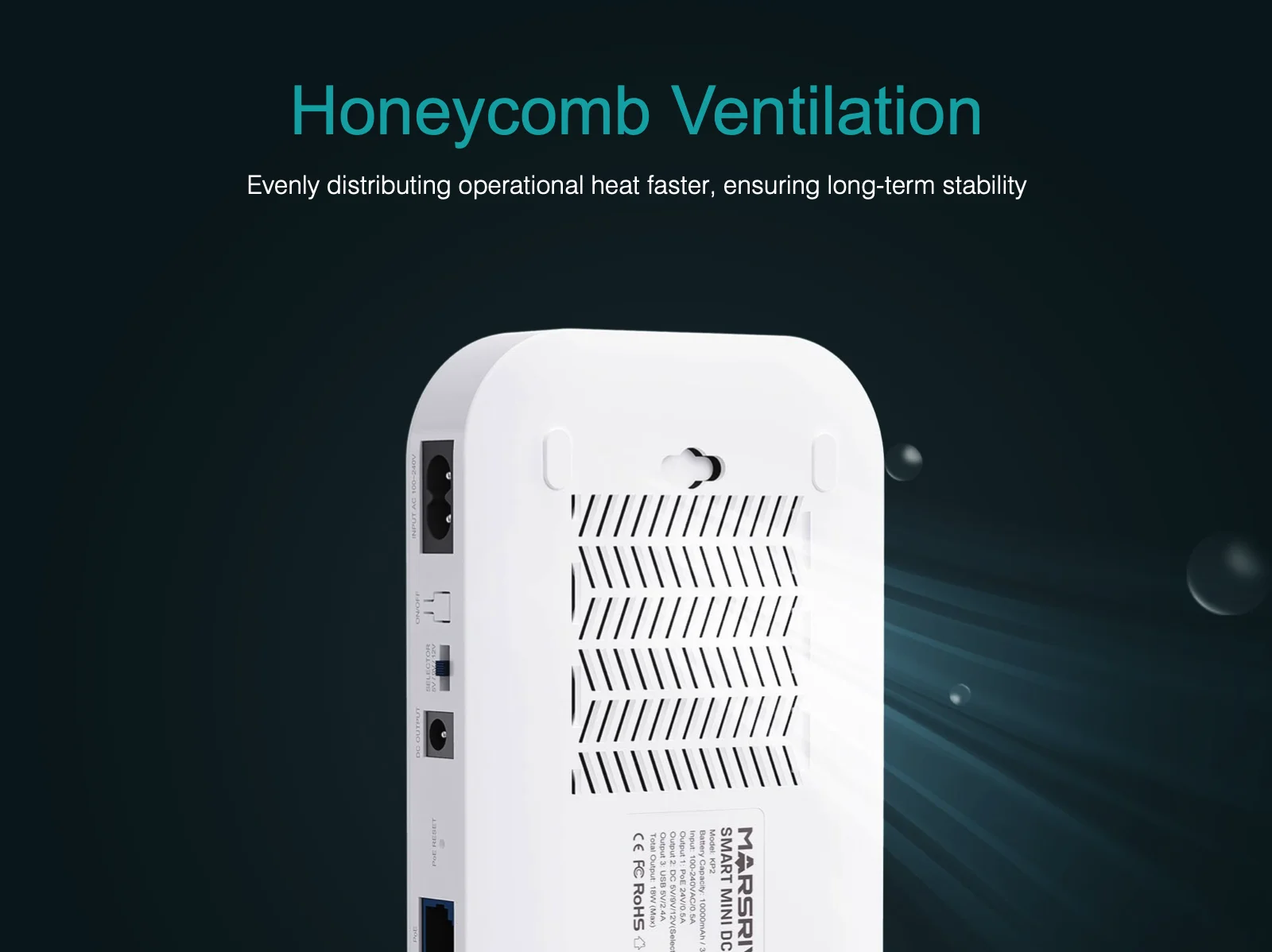 Портативный внешний аккумулятор с несколькими выходами резервная батарея постоянного тока 5 В 9 12 24 мини-UPS USB-выходом для Wi-Fi маршрутизатора модема сетевой сигнал