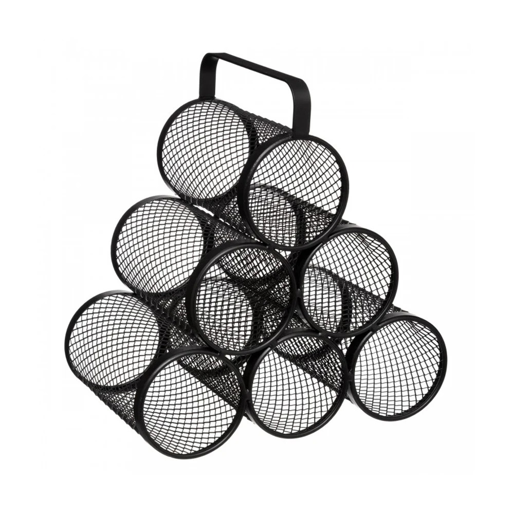 2023 Metal Wire Mesh Basket Fruit Snacks Sundries Storage box with Wood Handle mesh storage basket iron storage basket