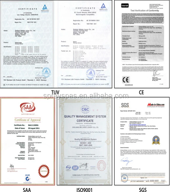 M-350D Whirlpool Outdoor Spa Hot Tub with Jacuzzier Balboa Spa 6 Person Bathtub