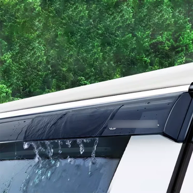 Car window deflector exterior trim OEM for 2018 Honda UR-V rain shield sun visor trim