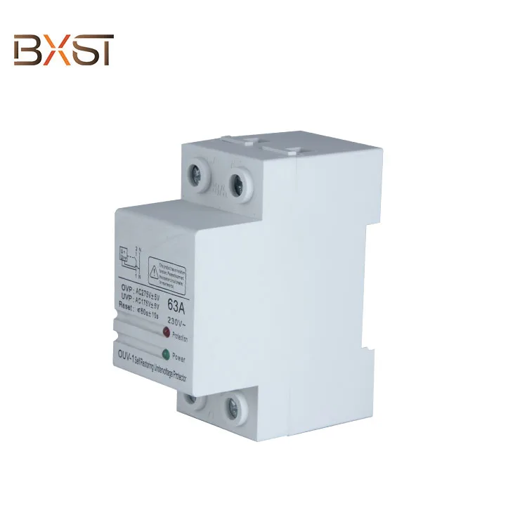  BX-V002-63A оптовая продажа переключатель бытовой техники безопасная DIN-рейка автоматическое изменение