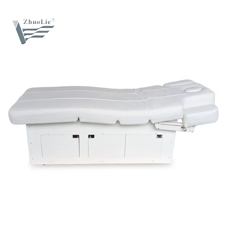 Luxury Beauty Salon Spa Bed Facial Beauty Lash Bed Heating Mattress 3 Motors Electric Massage Table