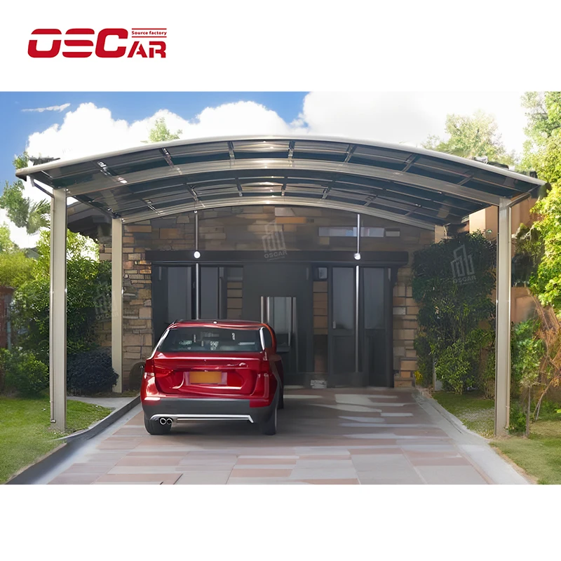 Mobile Canopy Parking Shed Garden Villa Car Foreign Trade New Product Assembled Channel Carport