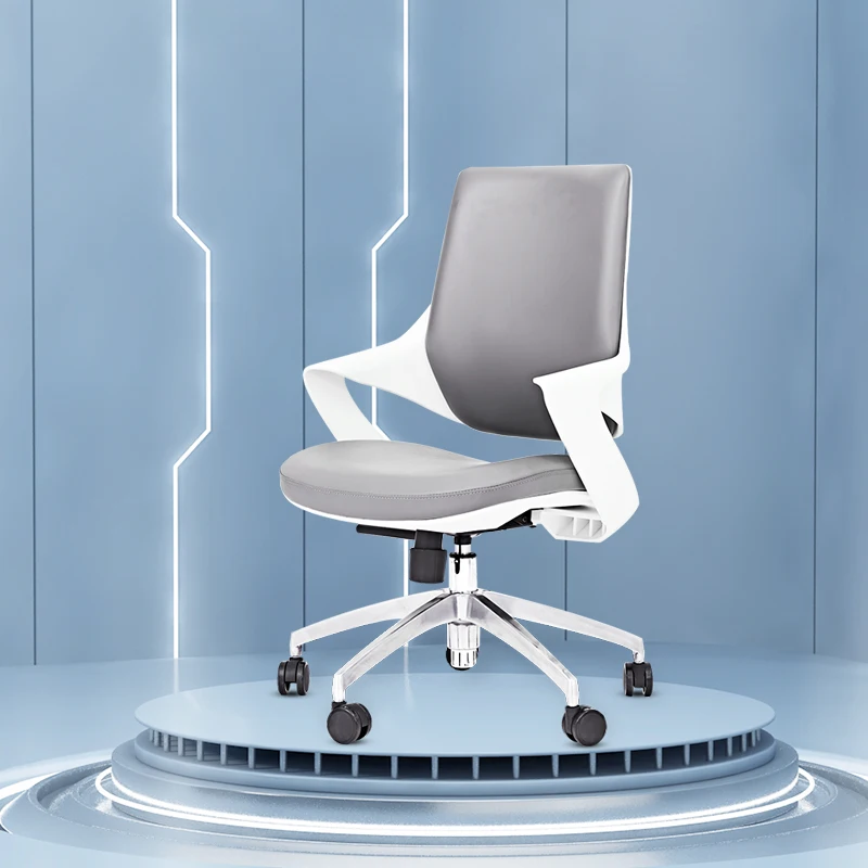 Foshan good quality modern 200kg swivel wooden bentwood plywood leather meeting room office visitor furniture and chair