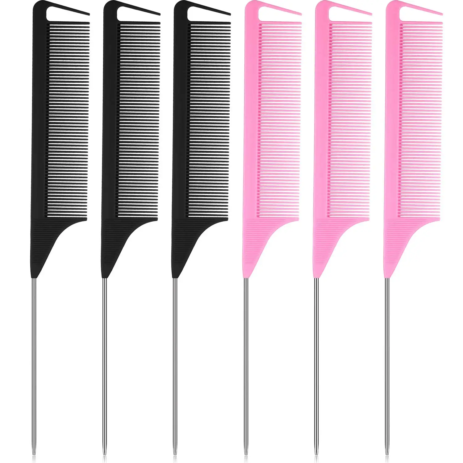Carbon Fiber Precision Custom Logo Rat Pin Tail Customized Comb