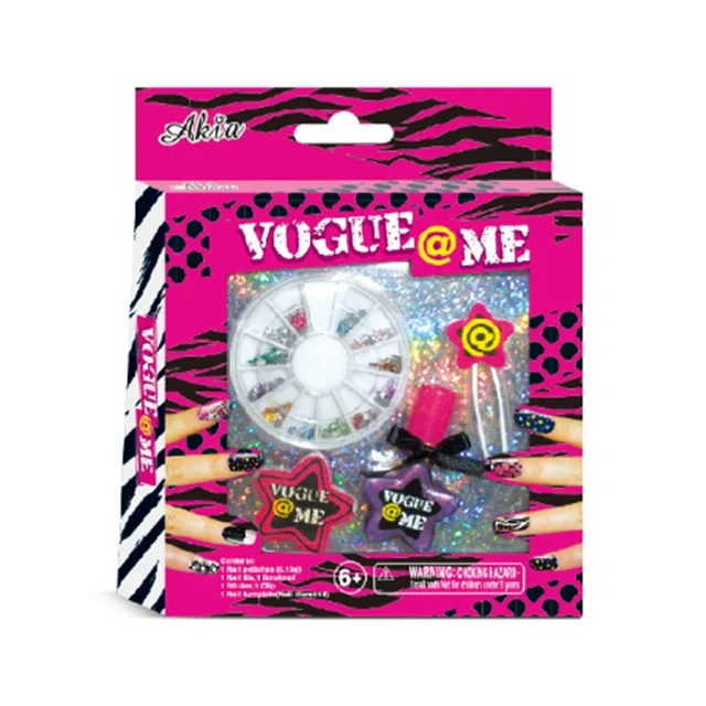 Akiaco kids cosmetics set nail polish kids nail polish set non-toxic custom kid finger nail polish