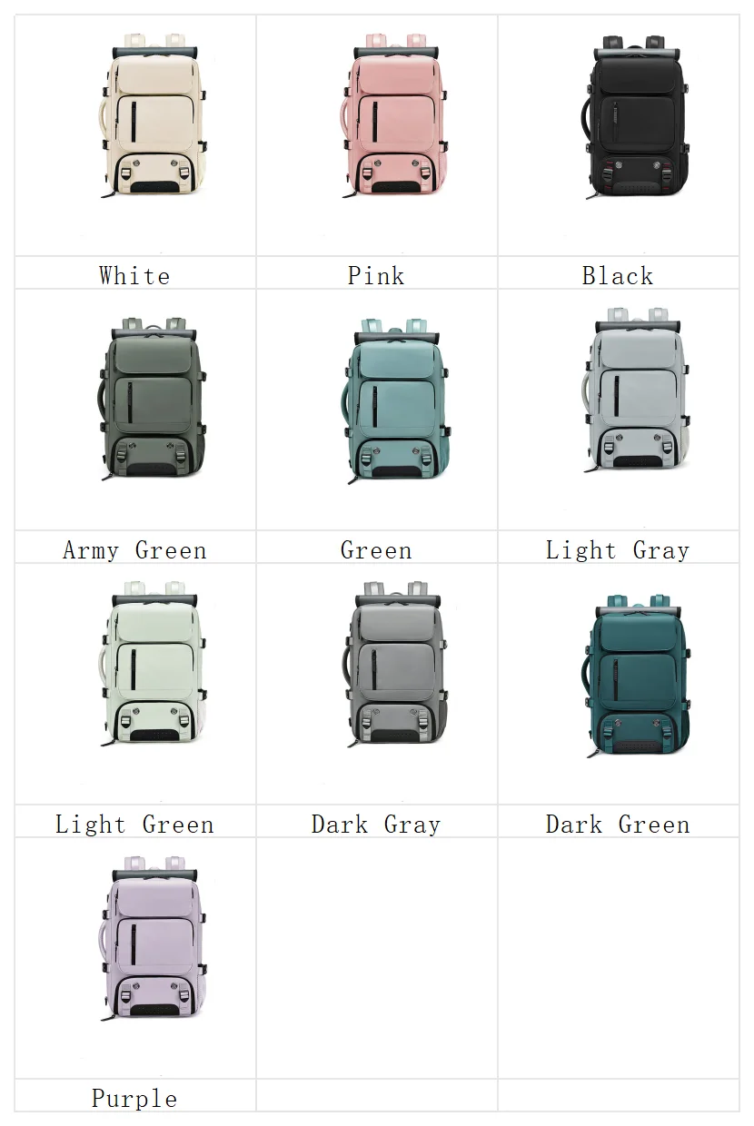 LX005 Wholesale Large Capacity Laptop Bags With Shoe Compartment USB Charging Port Business Travel Computer Duffle Backpack