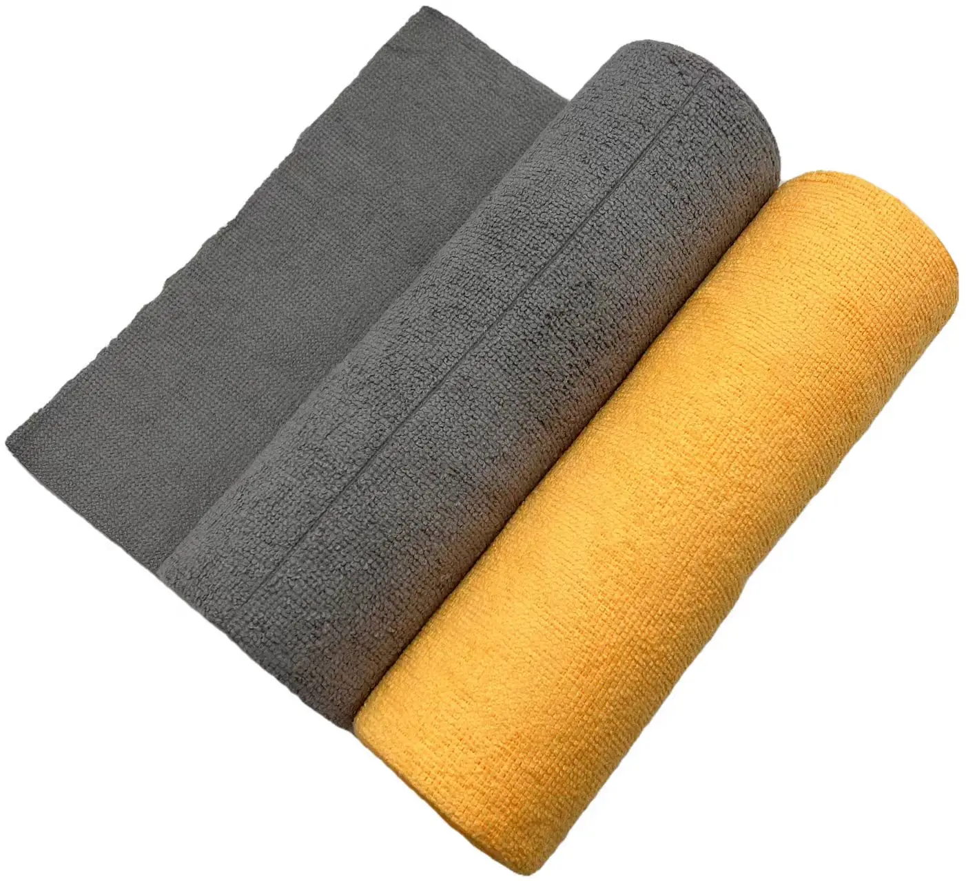 Custom Logo and Packing Multi-Purpose Absorbent Tear-Off Edgeless Microfibre Towel Roll Rag Kitchen Microfiber Cleaning Cloth