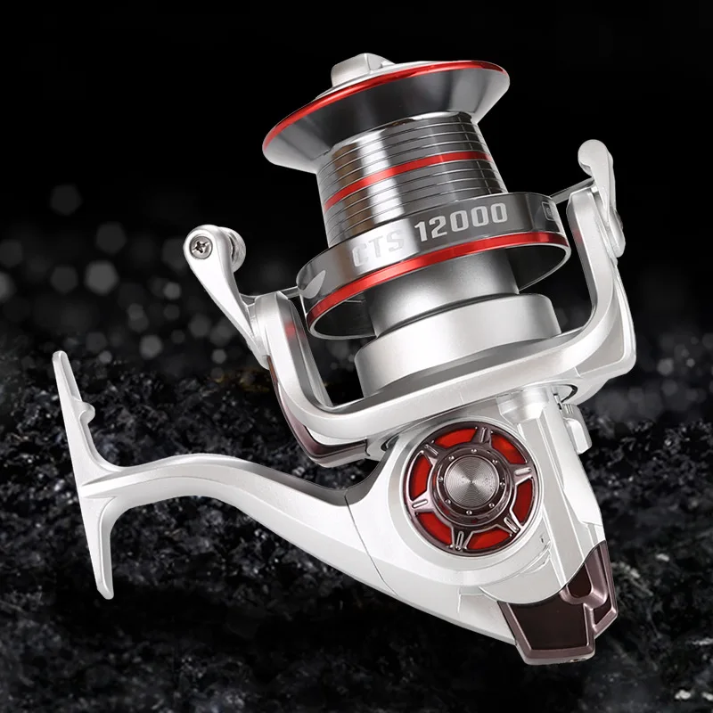 9000-12000 Metal Spinning Fishing Reel Saltwater Carp Fishing Reel Front And Rear Brake Speed Ratio 4.0:1Jigging Japan Quality